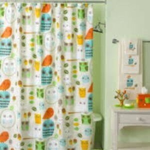 Creative Bath Give a Hoot Shower Curtain
